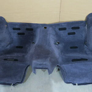PORSCHE 911 996 Cabrio Teppich Rückbank Sitzmulde Sitzwanne Metropolblau 99655101700