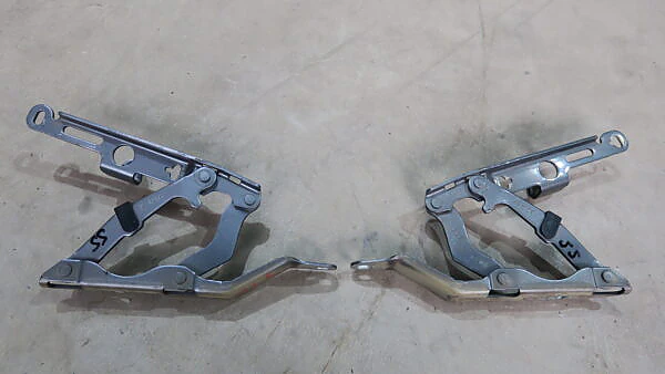 Porsche 911 997 Scharnier Deckel hinten links rechts Set