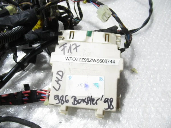 PORSCHE Boxster 986 2,5L Kabelbaum Kabelstrang Leitungssatz 98661290300 – Bild 8
