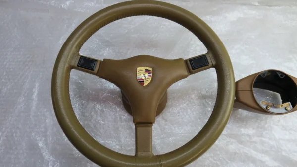 PORSCHE 911 G-Modell Original Leder Lenkrad beige Steering Wheel