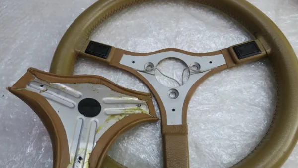 PORSCHE 911 G-Modell Original Leder Lenkrad beige Steering Wheel – Bild 7