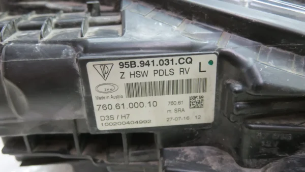 Porsche Macan 95B Scheinwerfer Xenon Links 95B941031CQ – Bild 9