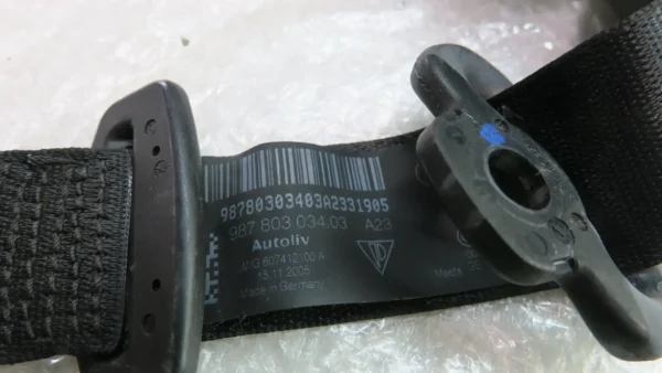 PORSCHE 987 Dreipunkt-Sicherheitsgurte vorne rechts 98780303403 A23 – Bild 5