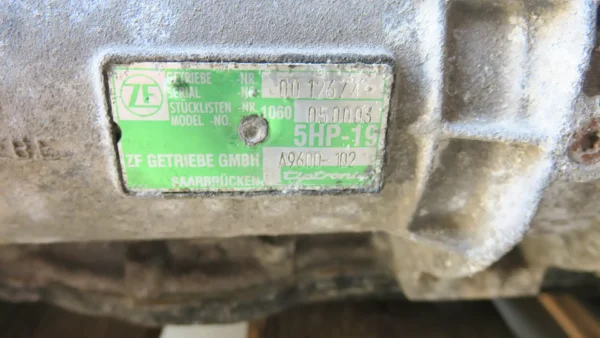 PORSCHE 911 996 C2 3.4L 5-Gang Getriebe Tiptronic Gear Box A9600 – Bild 4