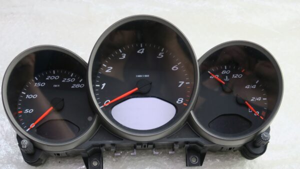 PORSCHE Boxster 987 Kombiinstrument Tacho speedometer Cockpit KM 98764110520
