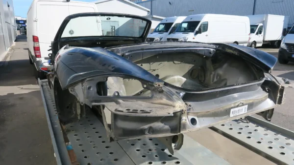 PORSCHE Boxster 987 Bj2006 Karosserie Chassis 98750090000 – Bild 2