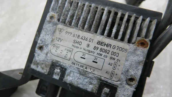 Porsche 997 987 Steuergerät Kühlluftregulierung Lüftersteuergerät 99761843601 – Bild 3