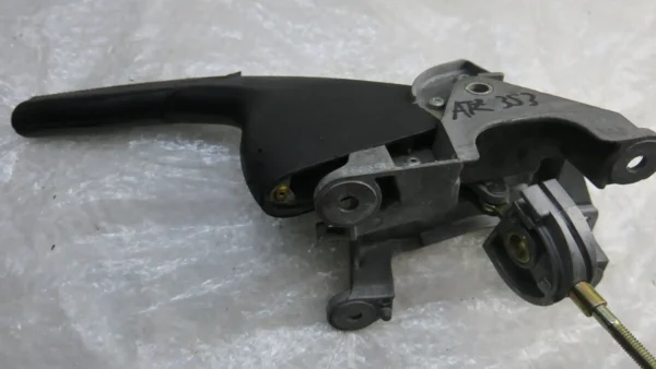 Porsche 996 986 Handbremshebel Handbremse Leder schwarz/black – Bild 2