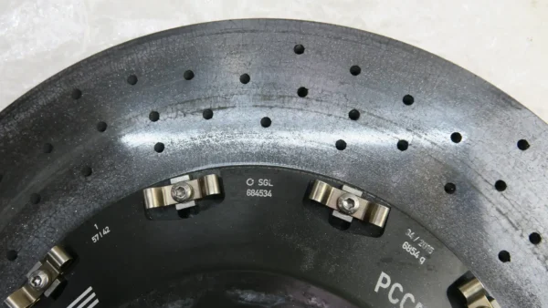 PORSCHE 911 991 GT3RS GT2RS PCCB Bremsscheibe rechts vorn 99135140884 – Bild 6