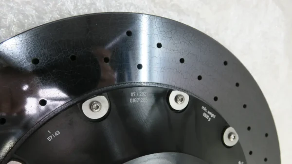 PORSCHE Panamera 971 PCCB Bremsscheibe rechts hinten 9Y0615602E – Bild 4