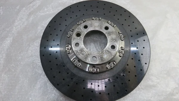 PORSCHE Cayenne E2 Turbo PCCB Bremsscheibe rechts vorn 7P5615302F