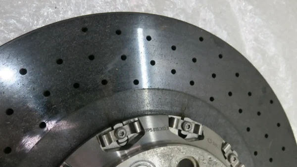 PORSCHE Cayenne E2 Turbo PCCB Bremsscheibe rechts vorn 7P5615302F – Bild 4