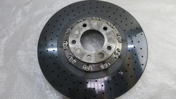 PORSCHE Cayenne E2 Turbo PCCB Bremsscheibe links vorn 7P5615301F