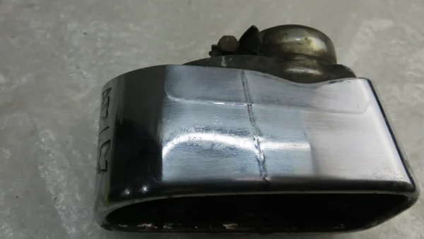 Porsche 997 Turbo Endrohr verchromt Abgasendrohr rechts 99711125202 – Bild 2