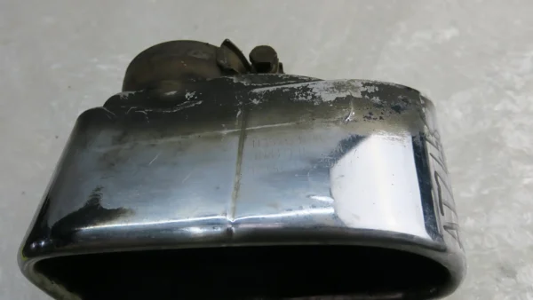 Porsche 997 Turbo Endrohr verchromt Abgasendrohr links 99711125102 – Bild 3