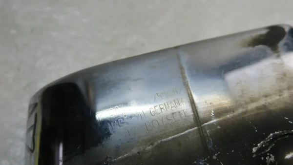 Porsche 997 Turbo Endrohr verchromt Abgasendrohr links 99711125102 – Bild 5