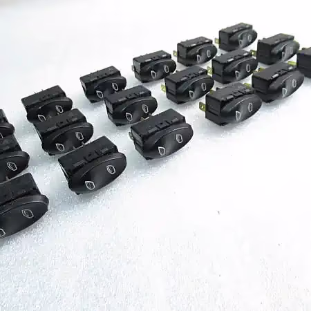 Porsche 996 986 Schalter Fensteheber schwarz matt switch 99661315110 A05