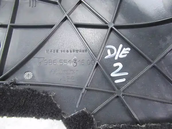 Porsche 986 Boxster S Abdeckung Verkleidung H. R. 98655131600 – Bild 7