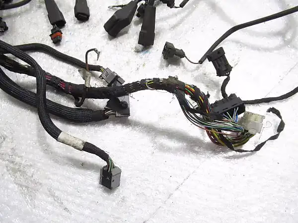 PORSCHE 986 Boxster Leitungssatz Motor Kabelbaum hinten 98660702008 – Bild 3