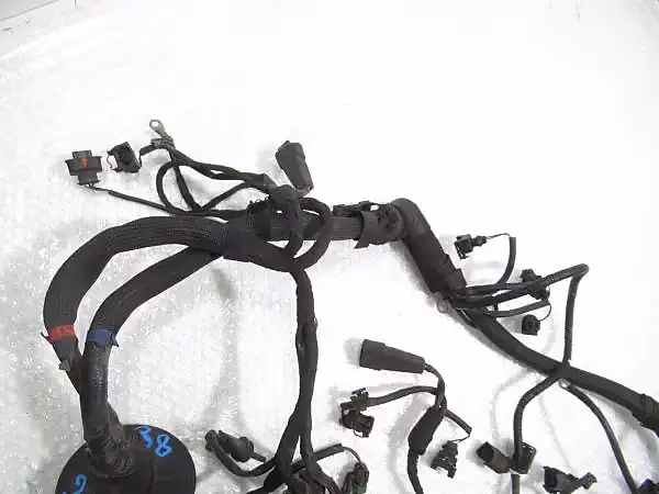 PORSCHE 986 Boxster Leitungssatz Motor Kabelbaum hinten 98660702008 – Bild 5